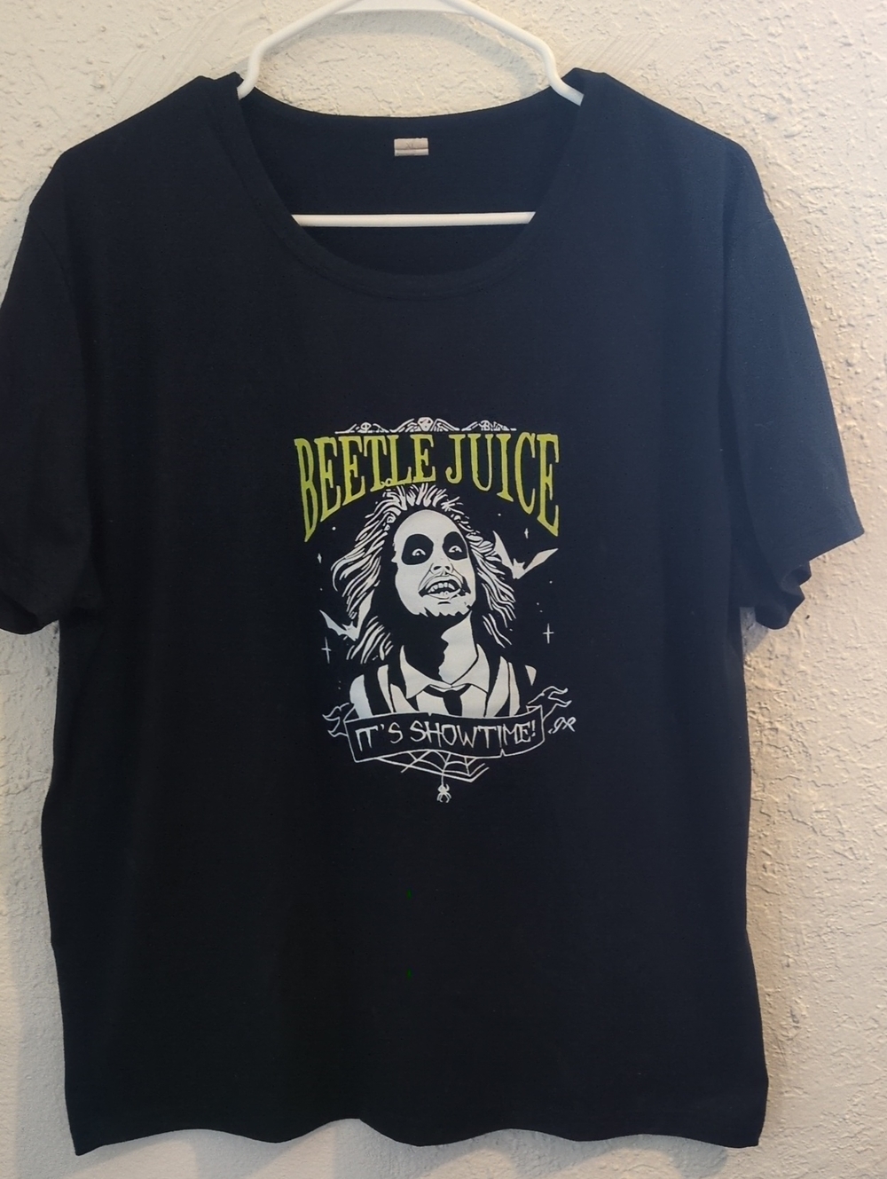 Beetlejuice Graphic Black Men's T-Shirt